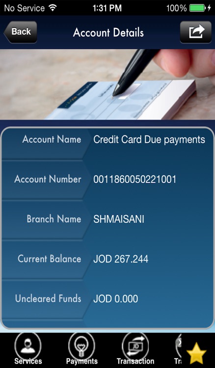 Bank Of Jordan Mobile Banking screenshot-3