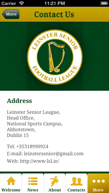 Leinster Senior Football League screenshot-3