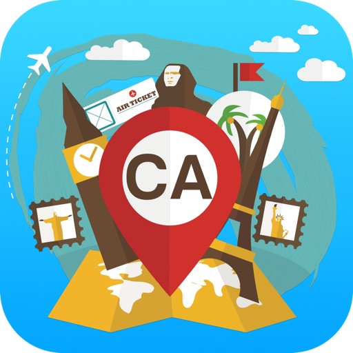 Canada offline Travel Guide & Map. City tours: Toronto,Vancouver,Montreal,Ottawa icon