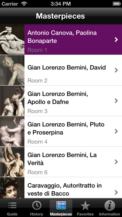 Galleria Borghese English