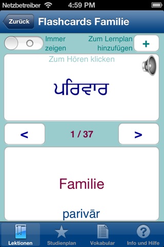 Learn Punjabi screenshot 3
