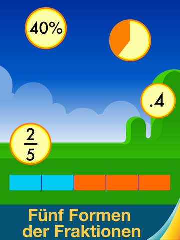 Motion Math: Fractions! screenshot 2