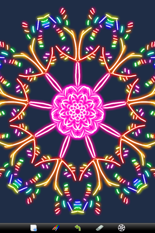 Kaleidoscope Drawing Pad (Ads Free) screenshot 3