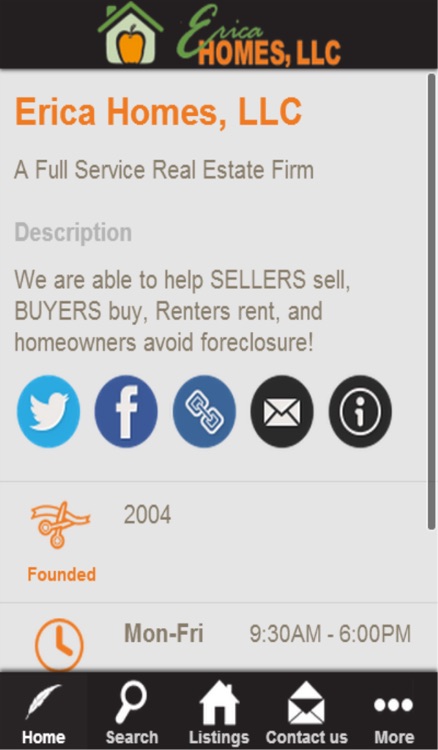 Erica Homes, LLC