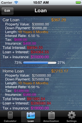 Mortgage Calculator. Lite screenshot 3