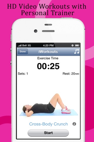 Easy Workouts: Get fit & in shape, lose belly fat, slim down or get ripped! screenshot 3