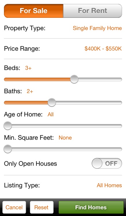 HomeFinder.com Real Estate Search - Homes for Sale, Rentals & Foreclosures screenshot-4