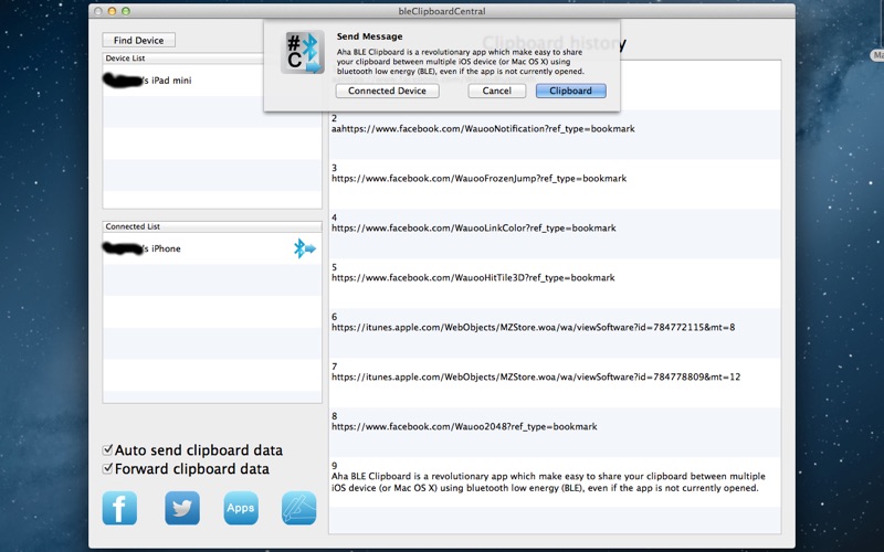 BLE Clipboard (Central) - clipboard share tool thumbnail 2