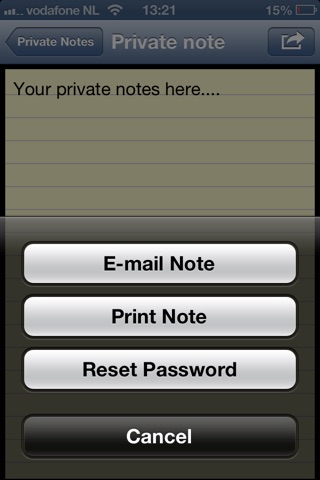 Private Notes - Secure and Privacy Notes screenshot 3