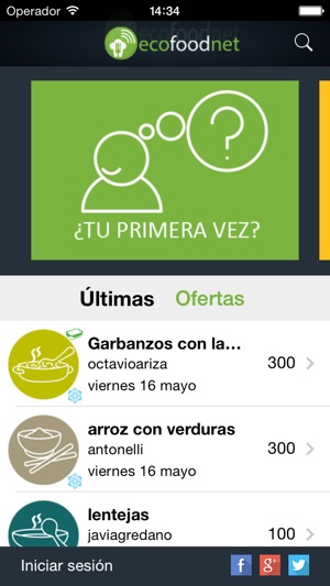 Ecofoodnet, intercambia comida(圖1)-速報App