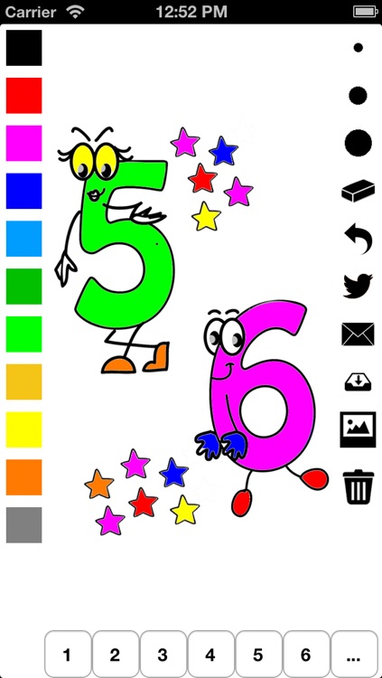 123 Coloring Book for Children: Learn to write and color numbers