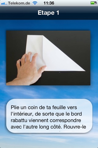 Papierflieger Anleitungen screenshot 4