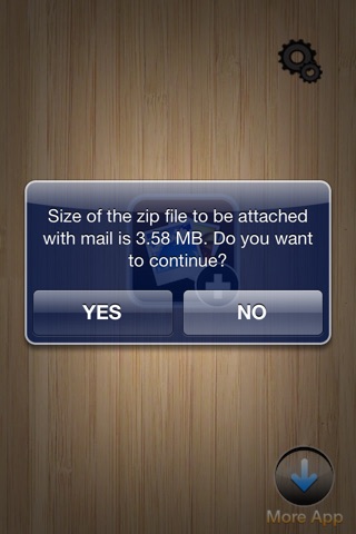 Zip & Send - Email Zipped Photos and Videos Screenshot 2