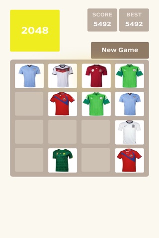 2048 Soccer Teams screenshot 2