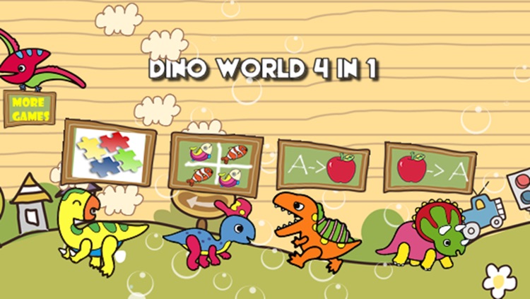 Dino World 4 in 1