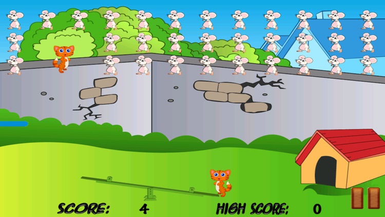 Kitty Jump For Mice - Happy Kitties Catapult Battle Free screenshot-4