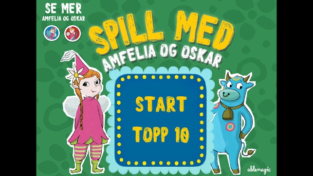 Spill med Amfelia og Oskar