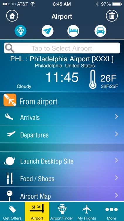 Philadelphia Airport - Flight Tracker PHL