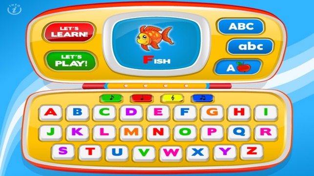 Letters Laptop A to Z · TeachMe Alphabet, ABC Letter Quiz an(圖2)-速報App