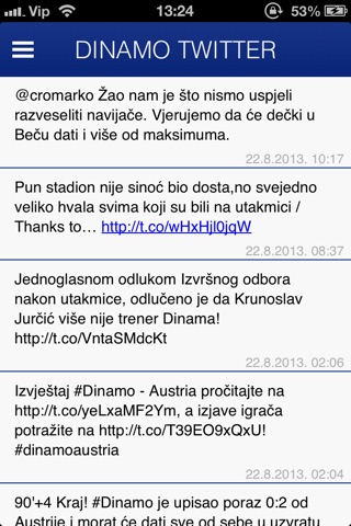 Dinamo News screenshot 3