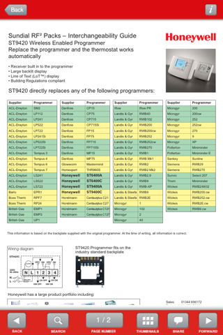 Wiring Guide for Domestic Heating Systems by Honeywell screenshot 2