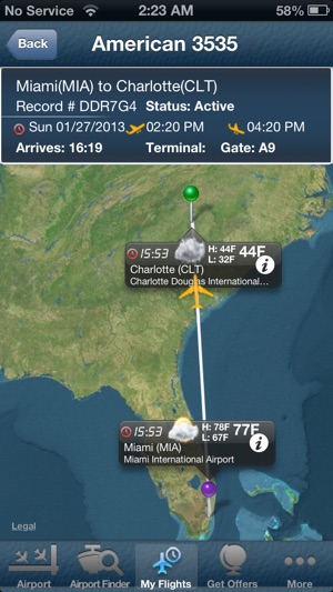 Charlotte Airport - Flight Tracker CLT Douglas American(圖1)-速報App