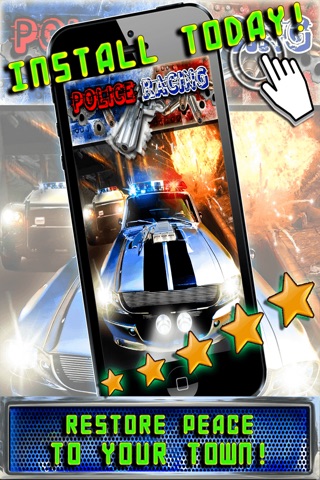 Police Racing Driving Simulator - Real Mad Skills Turbo Chase Racer FREE screenshot 3