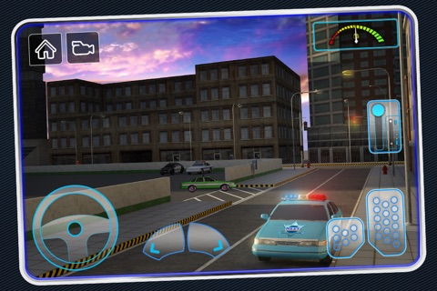 Police Car Parking 3D : Awesome Cop Training Simulator screenshot 2