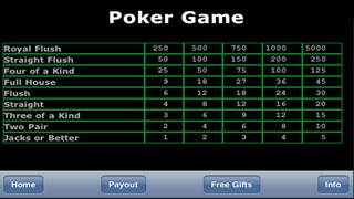 Free Poker Game 2.3 IOS -