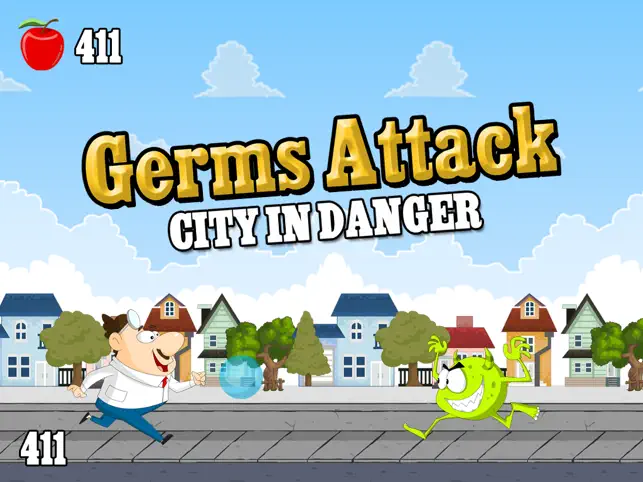 Attack of Germs – City in Danger, game for IOS