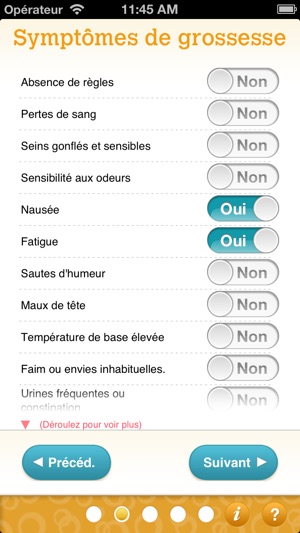 symptome grossesse symptome grossesse