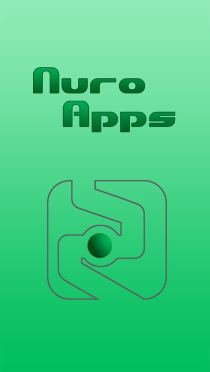 Green Ball Circles on the Path - Neon Line Edition