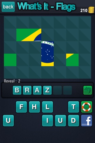 What's it? ~ flags ~ guess the picture behind the squares screenshot 2