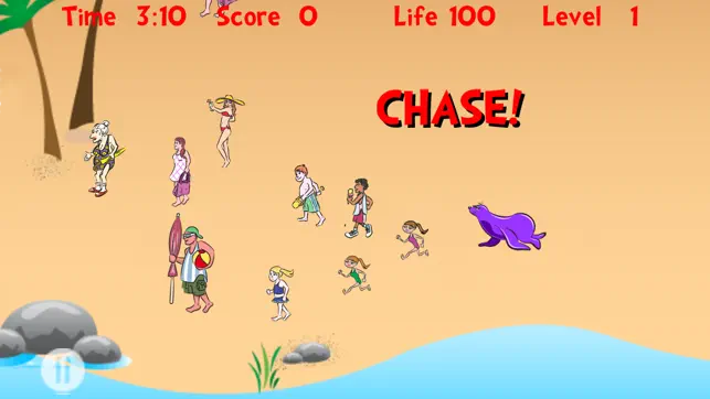 Beach Havoc, game for IOS