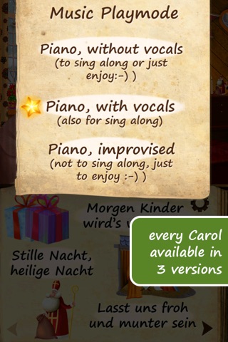 Uber Christmas Carols (German) | sing along screenshot 3