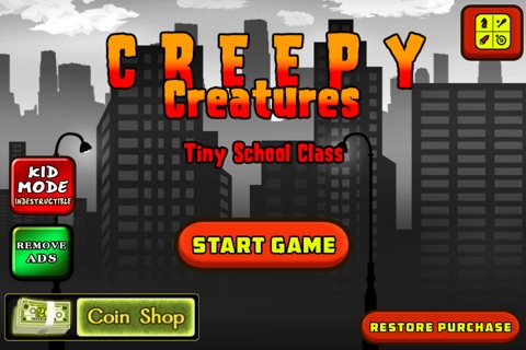 Creepy Creatures : Tiny School Class screenshot 4