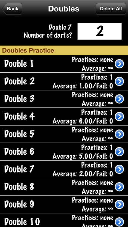 Darts Practice