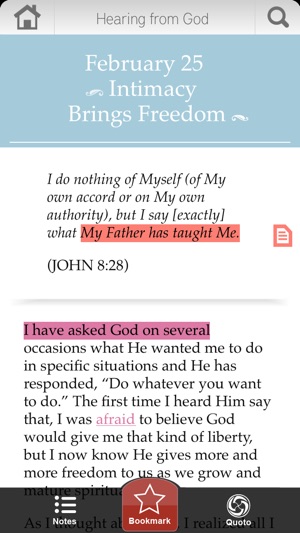 Hearing from God Each Morning(圖3)-速報App