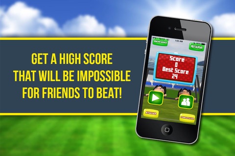 Embaixadinha de Futebol - A Brazil Soccer Flick Kick Freestyle Game screenshot 3