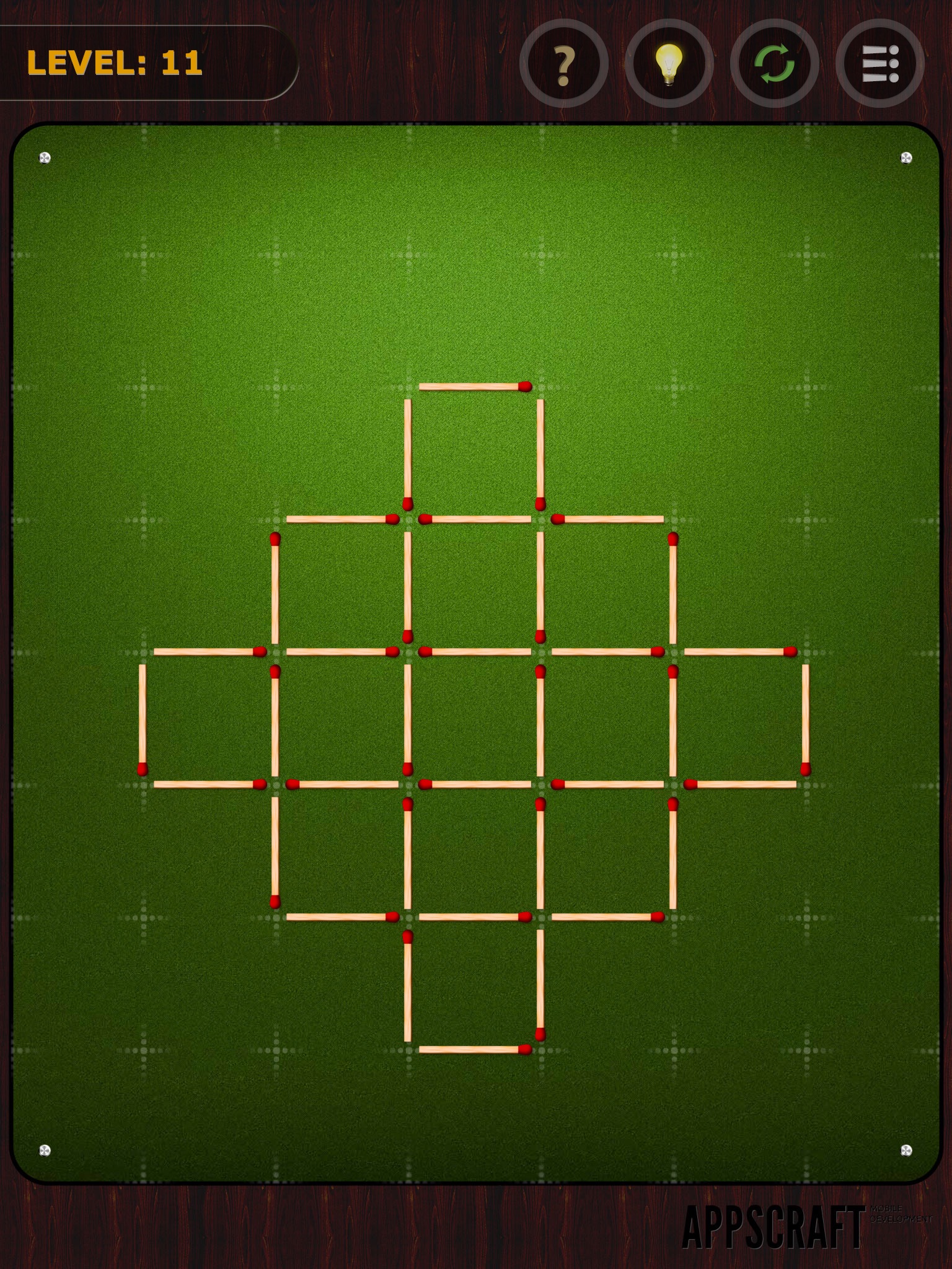Matchstick Puzzle HD screenshot 2