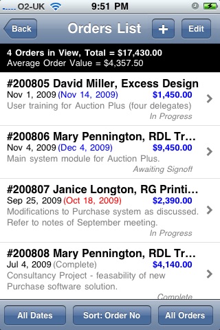 Sales Order Manager