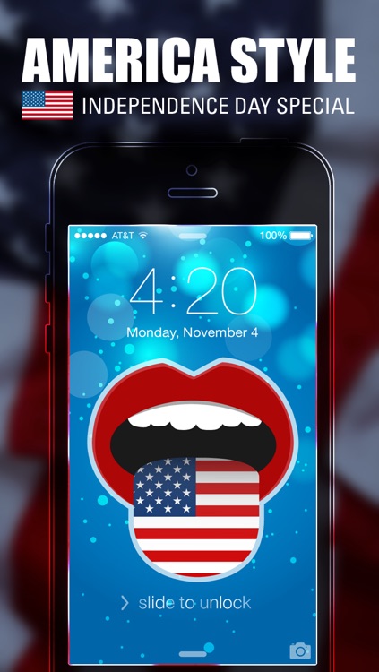 Pimp Your Wallpapers Pro - America Style & Independence Day Special for iOS 7