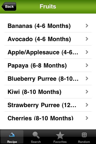 Homemade Baby Food screenshot 3