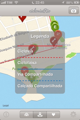 cicloviaRio screenshot 2