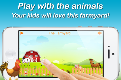 The Farmyard - Matching Game for Kids screenshot 4