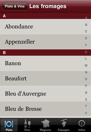 Food & Wine : more than 3000 matchings for your menus! screenshot-4