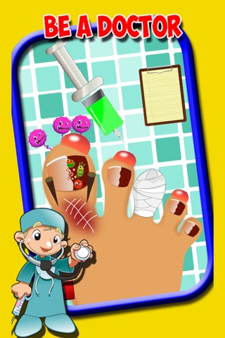 Toe nail doctor – A Free nail surgery game for kids & girls screenshot 4