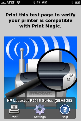 Printer Test for Print Magic