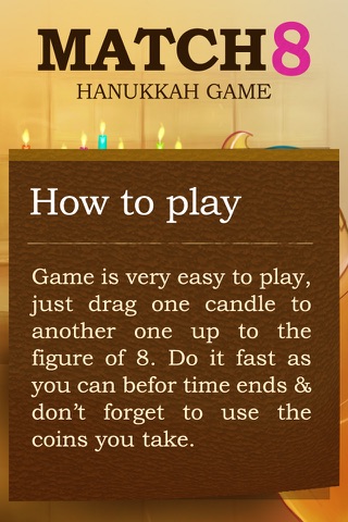 Match 8 Hanukkah Game screenshot 2