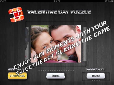 Valentine Day 2013 Romantic Picture Puzzle - Spend happy moments with your love by playing this cute and lovely photo puzzle screenshot 2